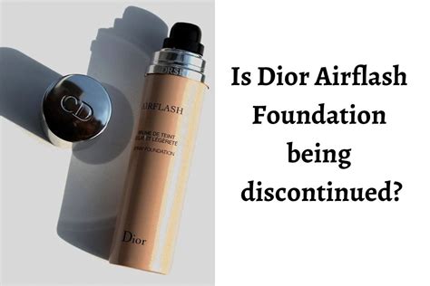 dior airflash foundation for oily skin|why did Dior discontinue airflash.